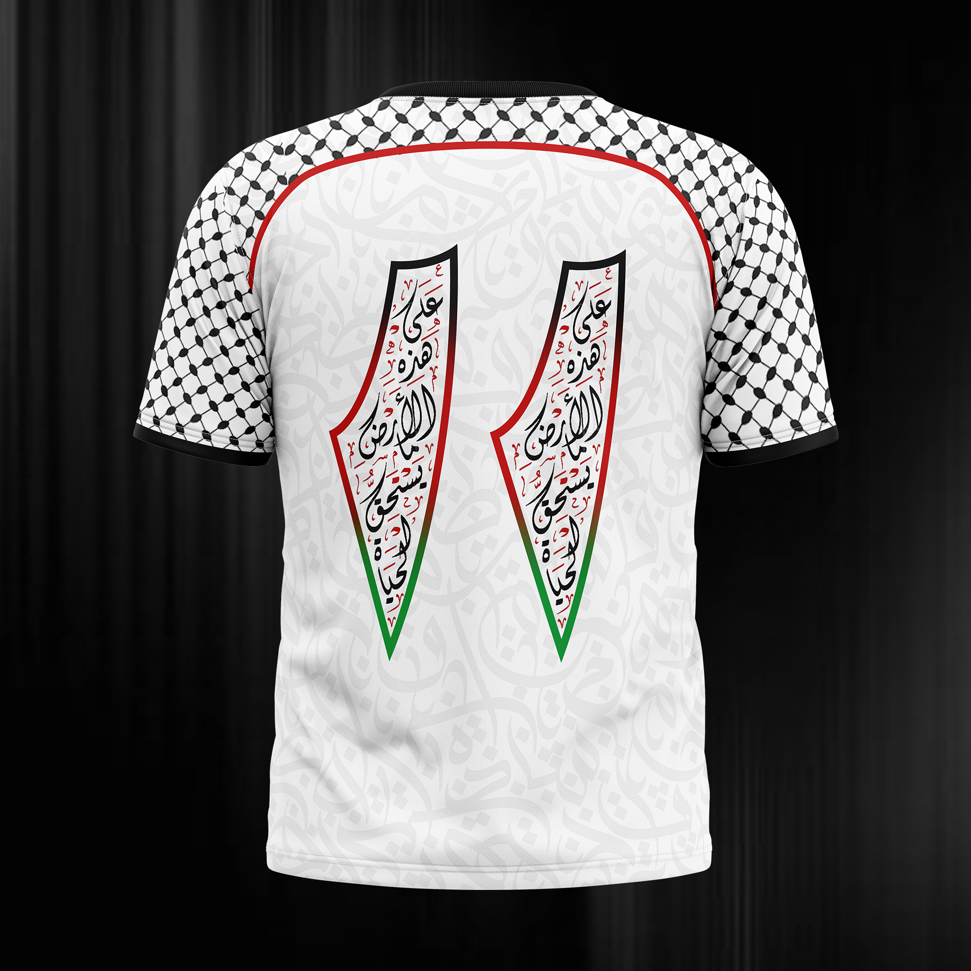 Palestine X Whiteout  - White Football Kitz