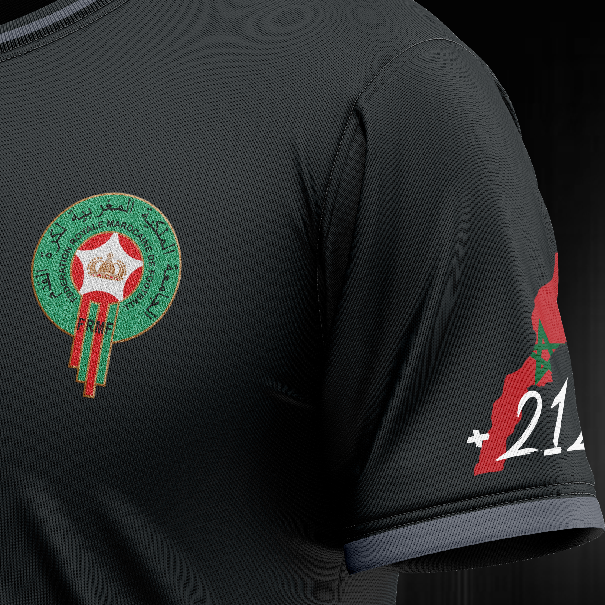 Morocco X M.D.L.R - Black Football Kitz