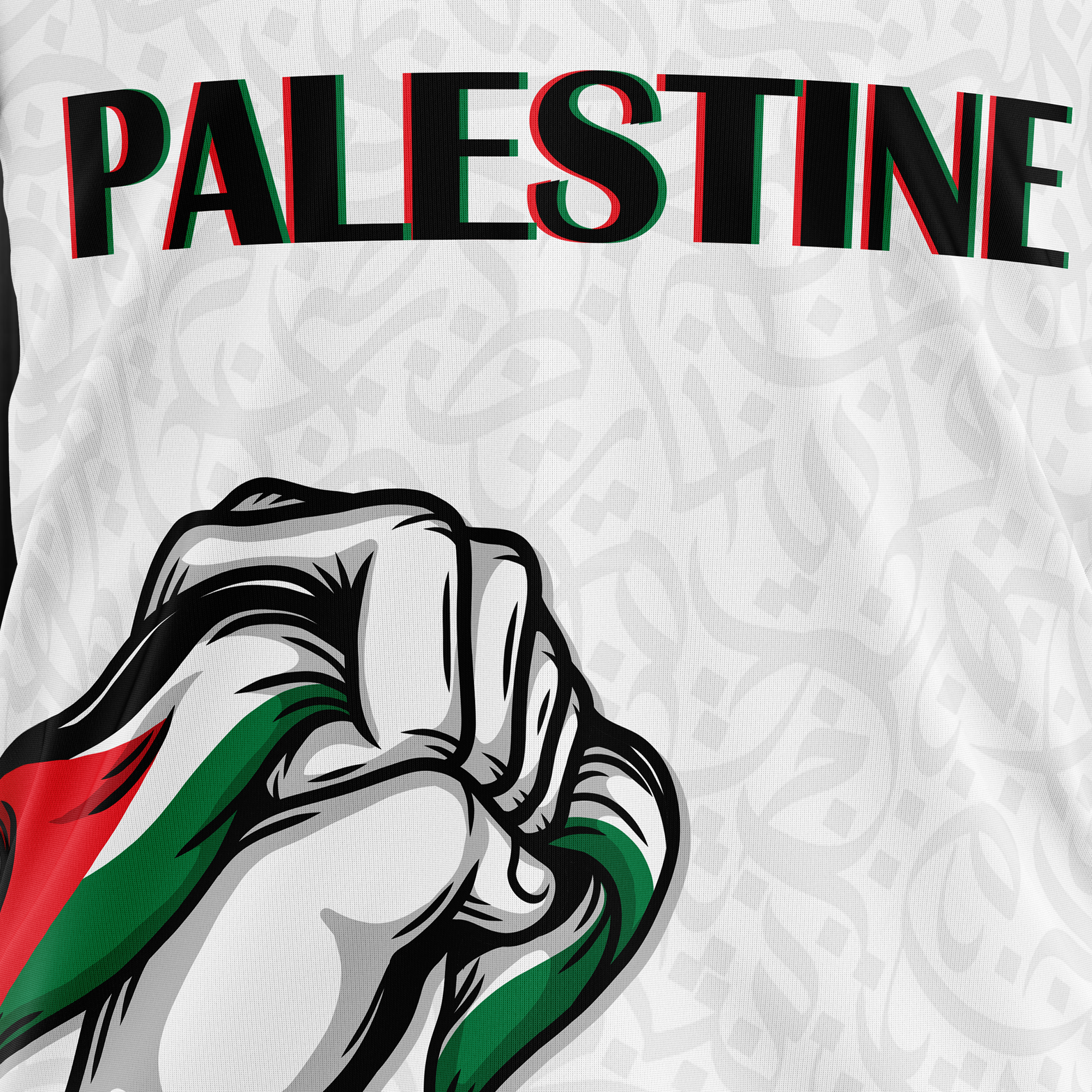 Palestine X Whiteout  - White Football Kitz