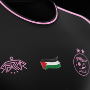 Algeria X JUL - Black / Pink Football Kitz