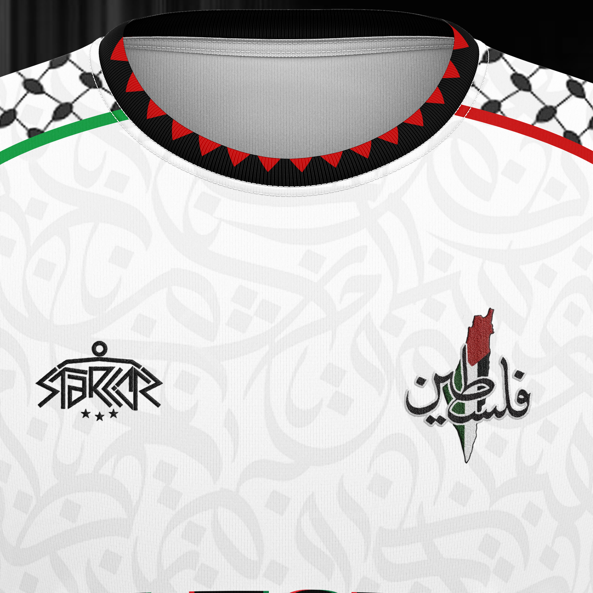 Palestine X Whiteout  - White Football Kitz